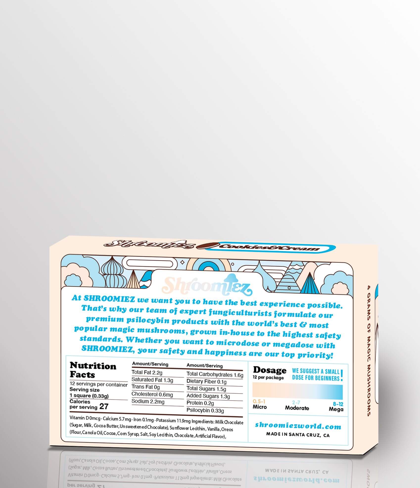Cookies & Cream Milk Chocolate Bar